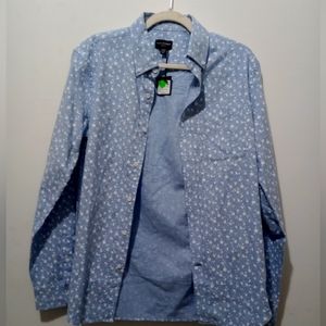 Club Monaco Flannel Ditsy Flower Shirt 